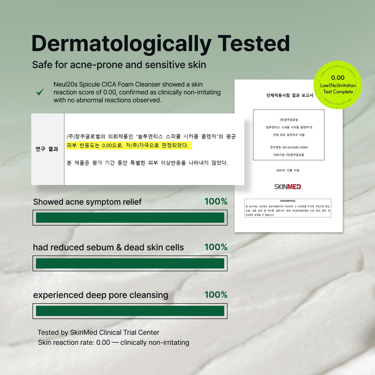 Spicule CICA Foam Cleanser 100ml